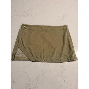 Free People Cream/Tan Velvet Skirt